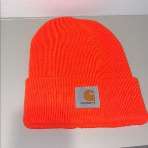 Neon Orange Carhartt Beanie